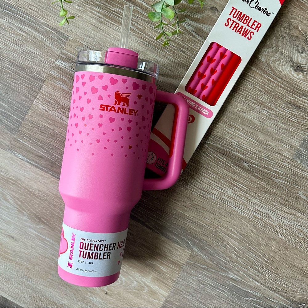 Stanley x Target Valentines 40 oz Tumbler 2025 Sweethearts - Picture 7 of 9
